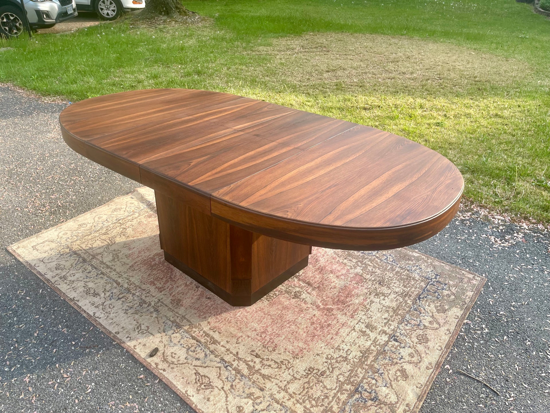 Vintage Midcentury Modern Rosewood Dining Table