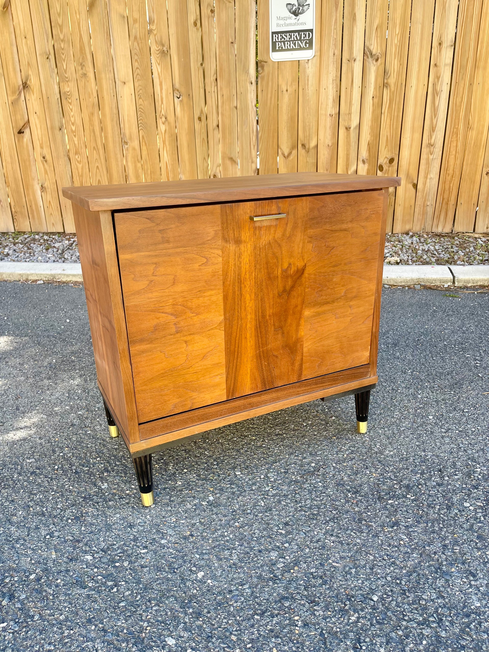 Vintage Midcentury Modern Record Storage Cabinet by Lane Furniture