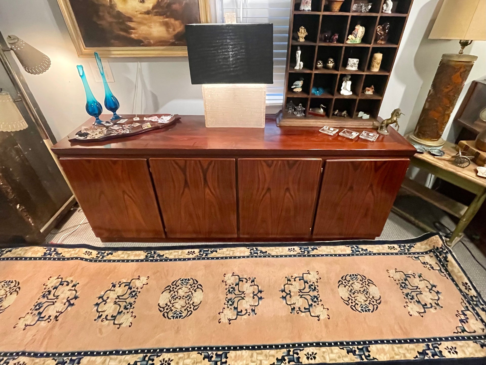 Danish Modern Rosewood Credenza or Sideboard by Skovby Furniture