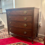 Antique American Empire Mahogany Chest of Drawers