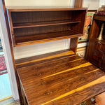 Fully Refinished Scandinavian Modern Rosewood Wall Unit & Gate-leg Table