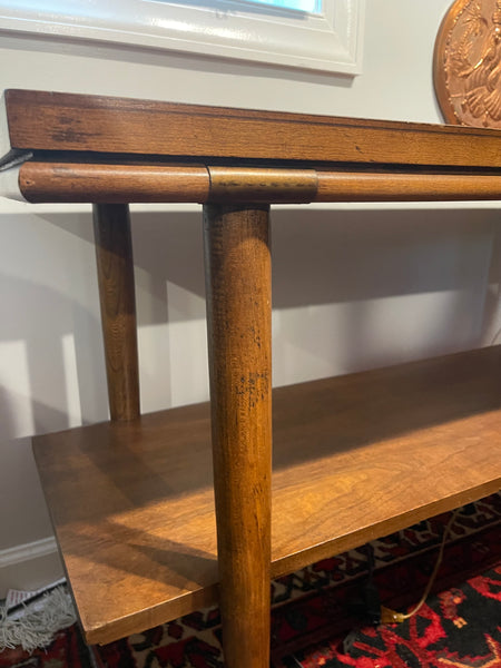 Midcentury Modern Walnut Console Table