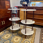 Three-tier Marble Plant Stand or accent Tables