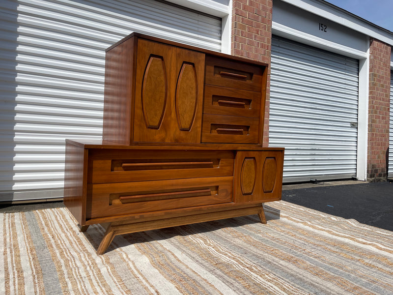 Young Mfg. Co Midcentury Modern Large Gentleman’s Chest