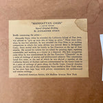 “Manhattan Oasis” Signed Original Etching by Alexander Stern
