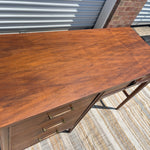 Kent Coffey Perspecta Rosewood and Walnut Desk