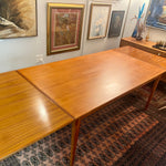 Rosewood and Teak Scandinavian Modern Dining Table by Niels Otto Møller