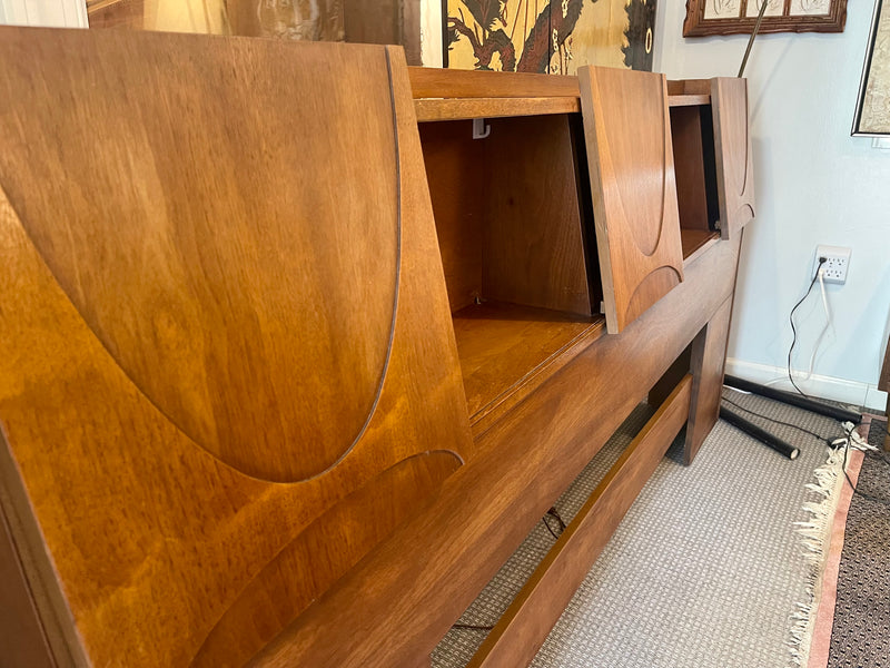 Midcentury Modern Broyhill Brasilia King Size Headboard