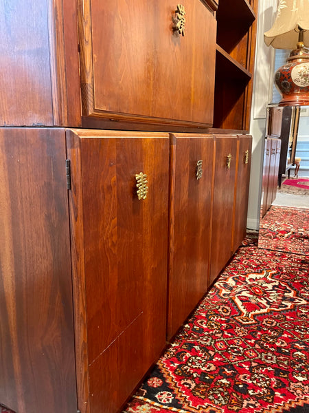 Vintage Walnut Wall Unit by Lane Altavista