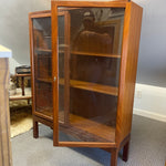 Nissenbaum & Sons Glass-Fronted Teak Cabinet