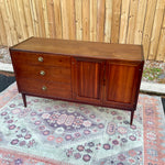 MCM Petite Mahogany Credenza