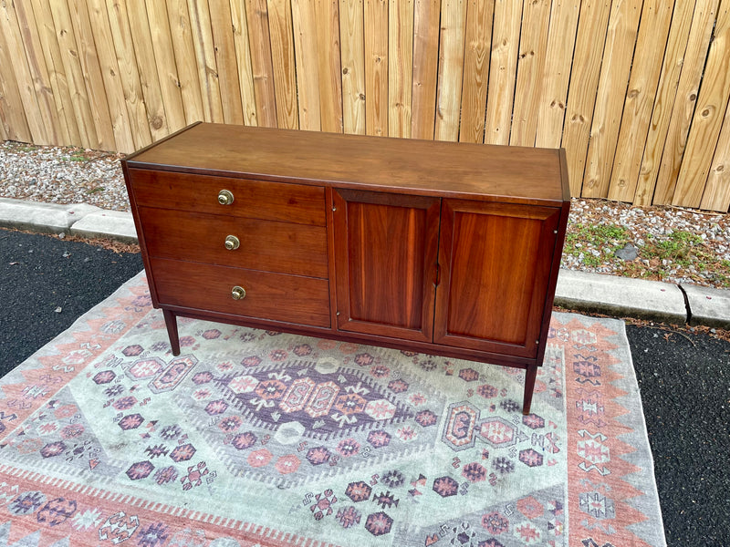 MCM Petite Mahogany Credenza