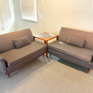 Midcentury Modern Upholstered Sectional Sofa