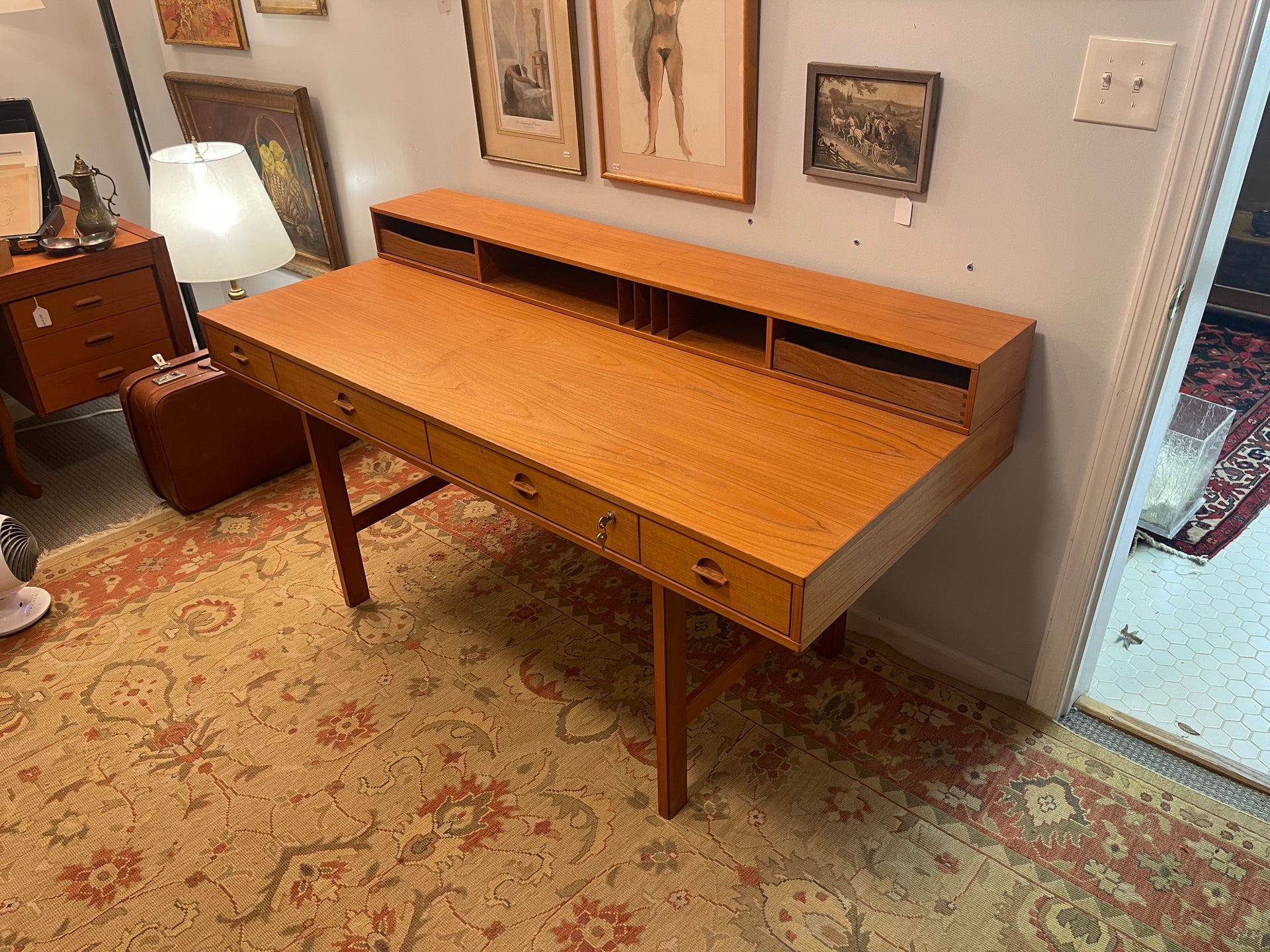 Danish Peter Løvig Nielsen Partners Desk in Teak