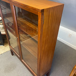 Nissenbaum & Sons Glass-Fronted Teak Cabinet