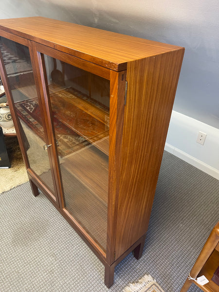 Nissenbaum & Sons Glass-Fronted Teak Cabinet