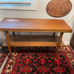 Midcentury Modern Walnut Console Table