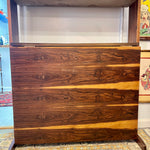 Fully Refinished Scandinavian Modern Rosewood Wall Unit & Gate-leg Table