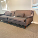 Midcentury Modern Upholstered Sectional Sofa