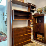 Fully Refinished Scandinavian Modern Rosewood Wall Unit & Gate-leg Table