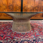 Warren Platner for Knoll Steel and Glass Coffee Table