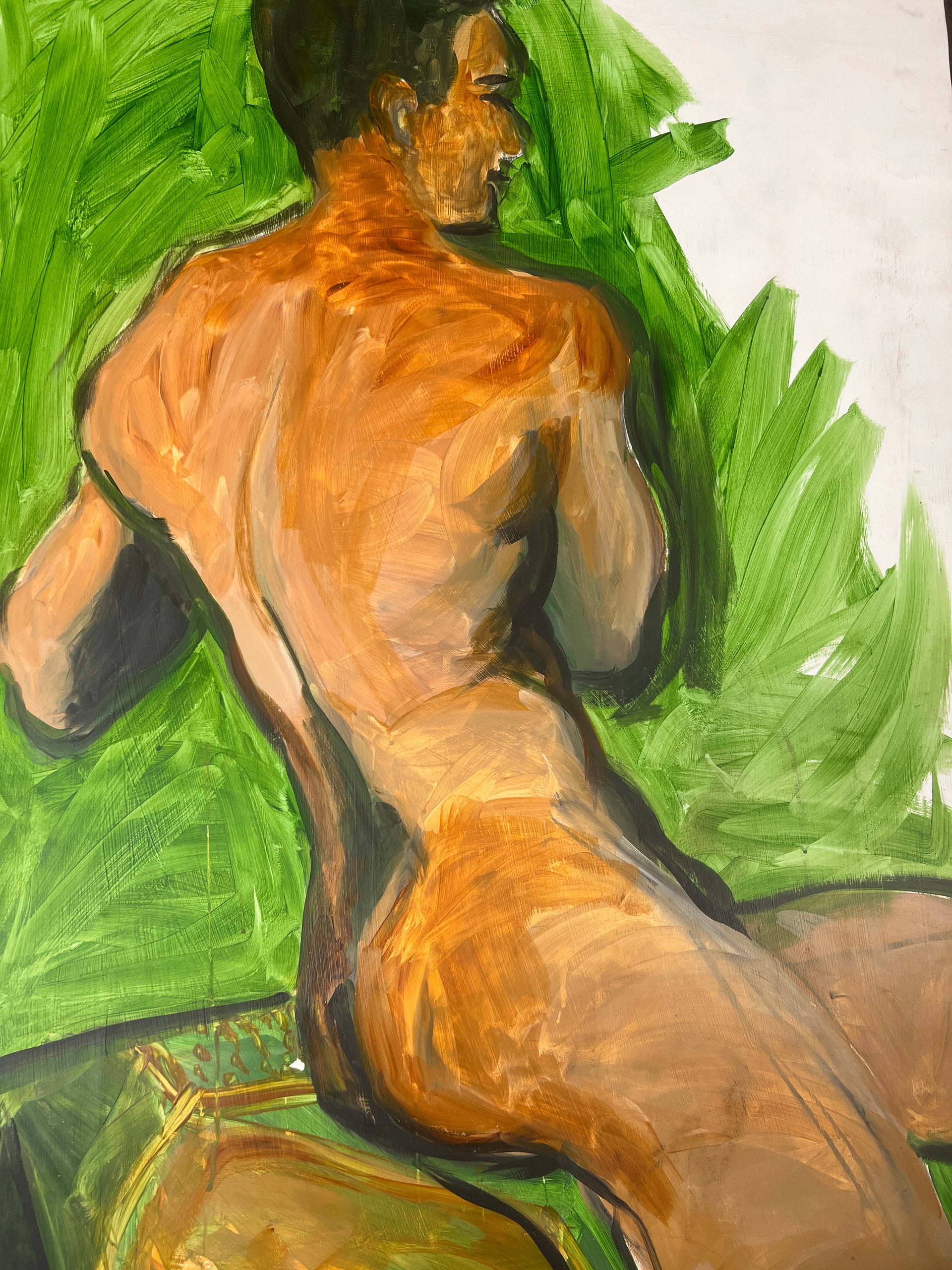 Man in Green (Nina Gelin-Meier Collection)