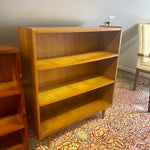 Midcentury Modern Petite Oak Bookcase