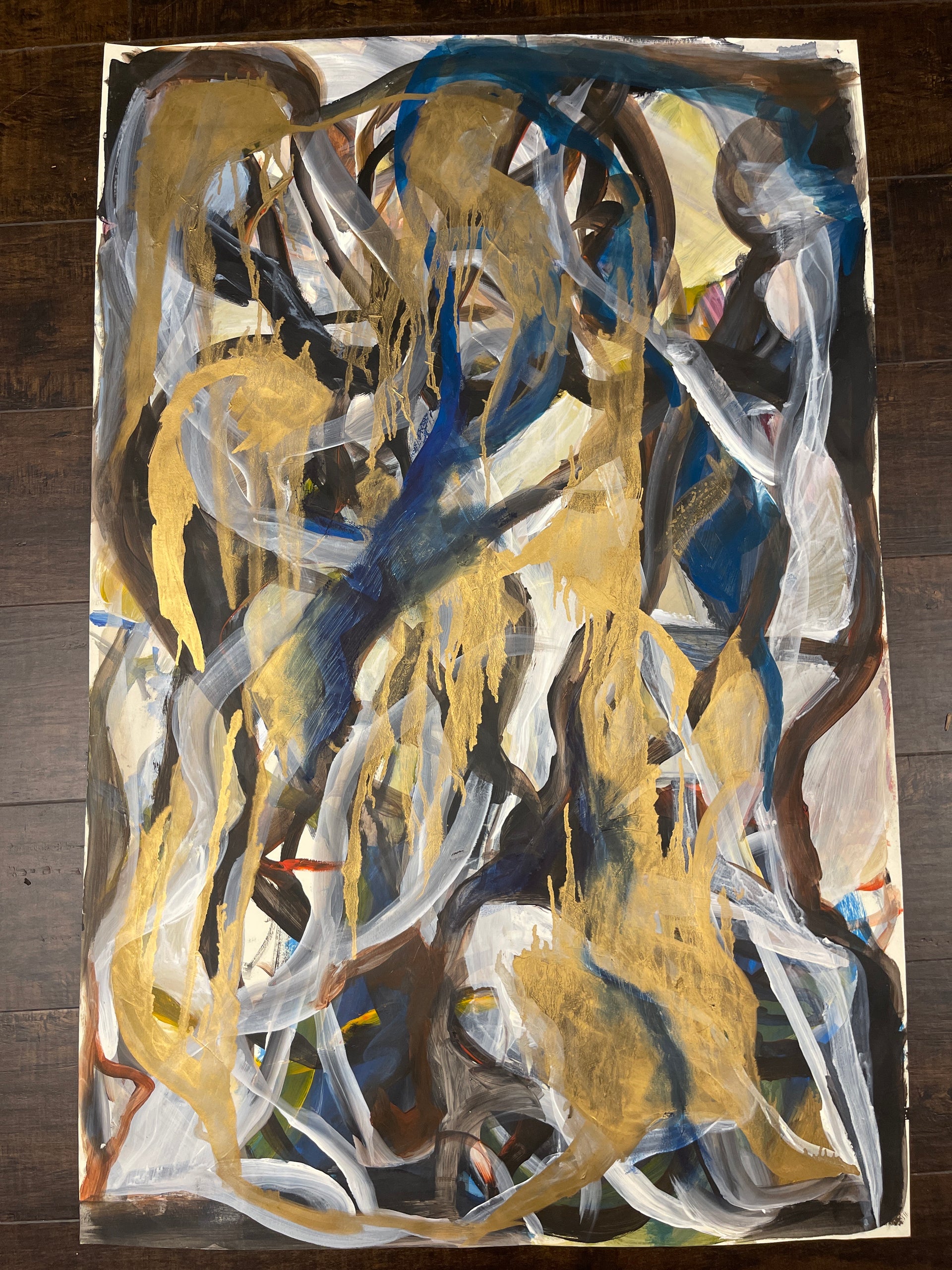 The Blue and Gold In Between (Nina Gelin-Meier Collection)