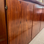 Danish Modern Rosewood Credenza or Sideboard by Skovby Furniture