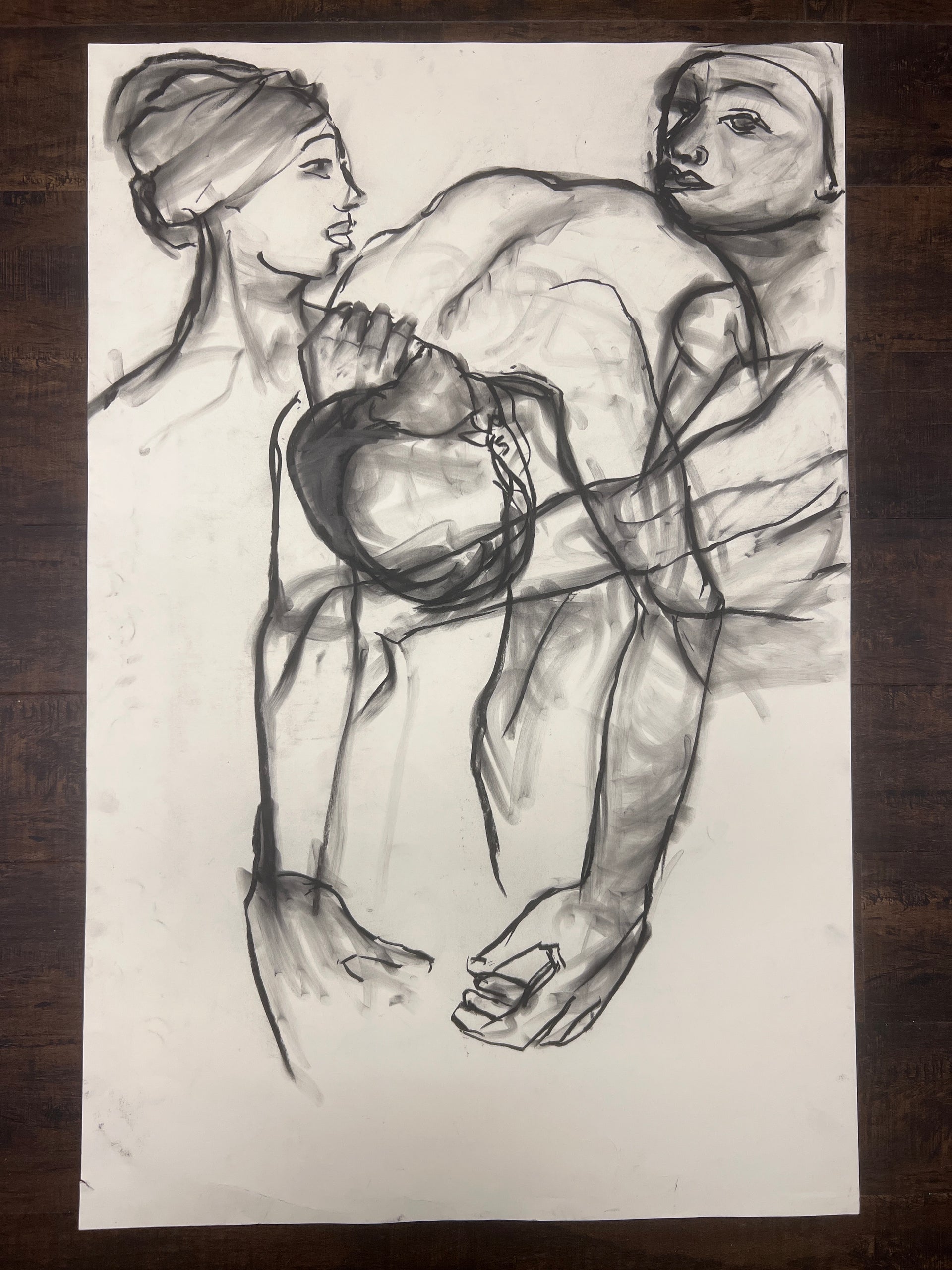 Trust Fall in Charcoal (Nina Gelin-Meier Collection)