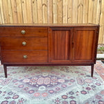 MCM Petite Mahogany Credenza