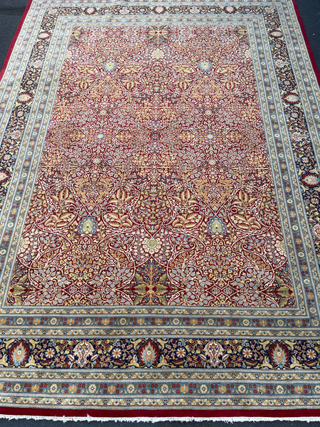 Large Ornate Hand-knotted Oriental Area Rug, possibly Tabriz