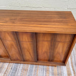 Midcentury Modern Credenza with Plinth Base