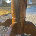 Rosewood Dining Table with Forestry Detail Painting by TL Moore