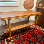 Midcentury Modern Walnut Console Table