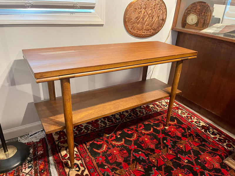 Midcentury Modern Walnut Console Table