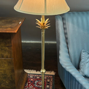 Stiffel Brass Pineapple Floor Lamp