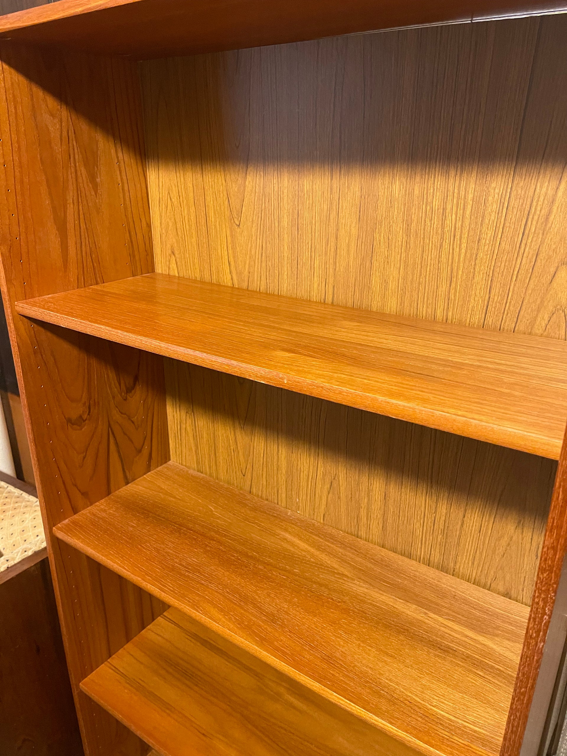 Petite Scandinavian Teak Bookcase