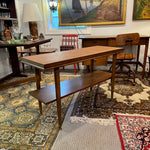 Midcentury Modern Walnut Console Table