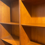 Poul Hundevad Large Teak Bookcase