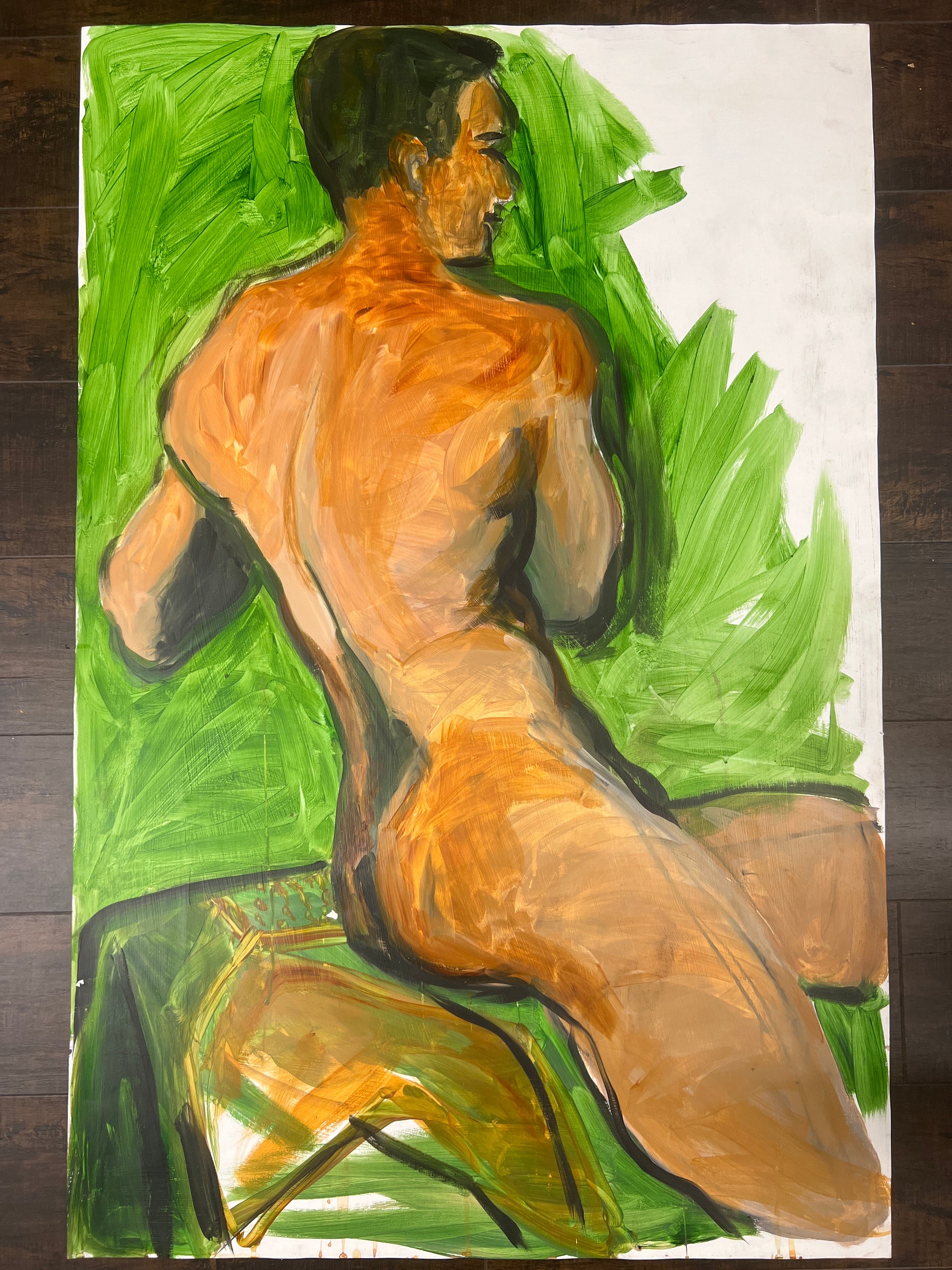 Man in Green (Nina Gelin-Meier Collection)