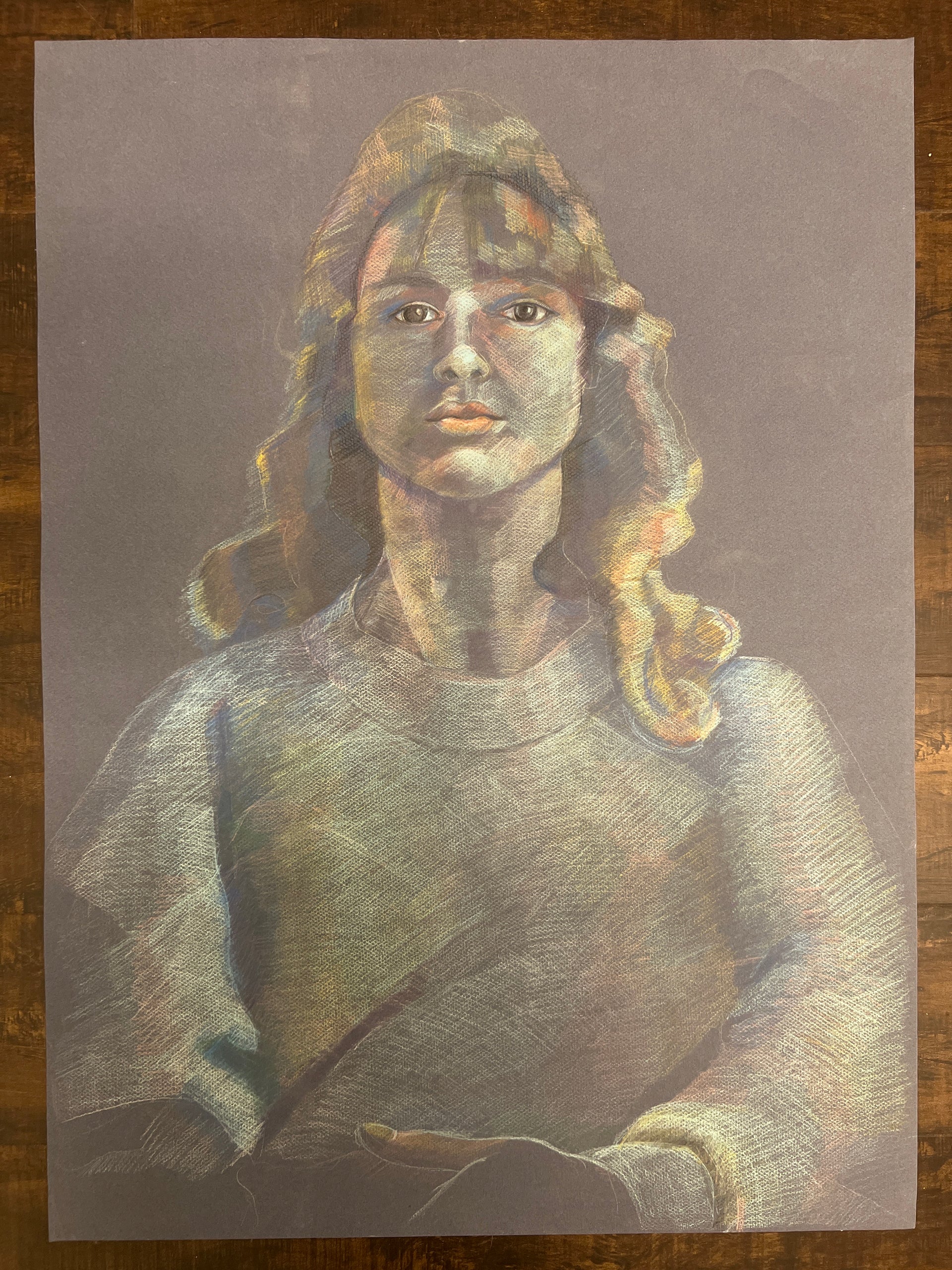 Young Woman Portrait (Nina Gelin-Meier Collection)