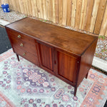 MCM Petite Mahogany Credenza