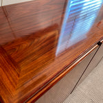 Danish Modern Rosewood Credenza or Sideboard by Skovby Furniture