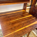 Fully Refinished Scandinavian Modern Rosewood Wall Unit & Gate-leg Table