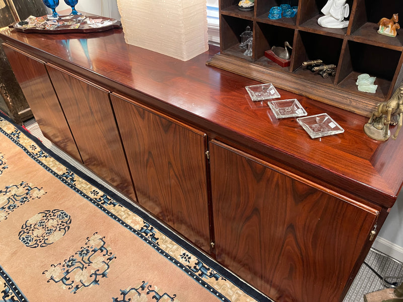 Danish Modern Rosewood Credenza or Sideboard by Skovby Furniture