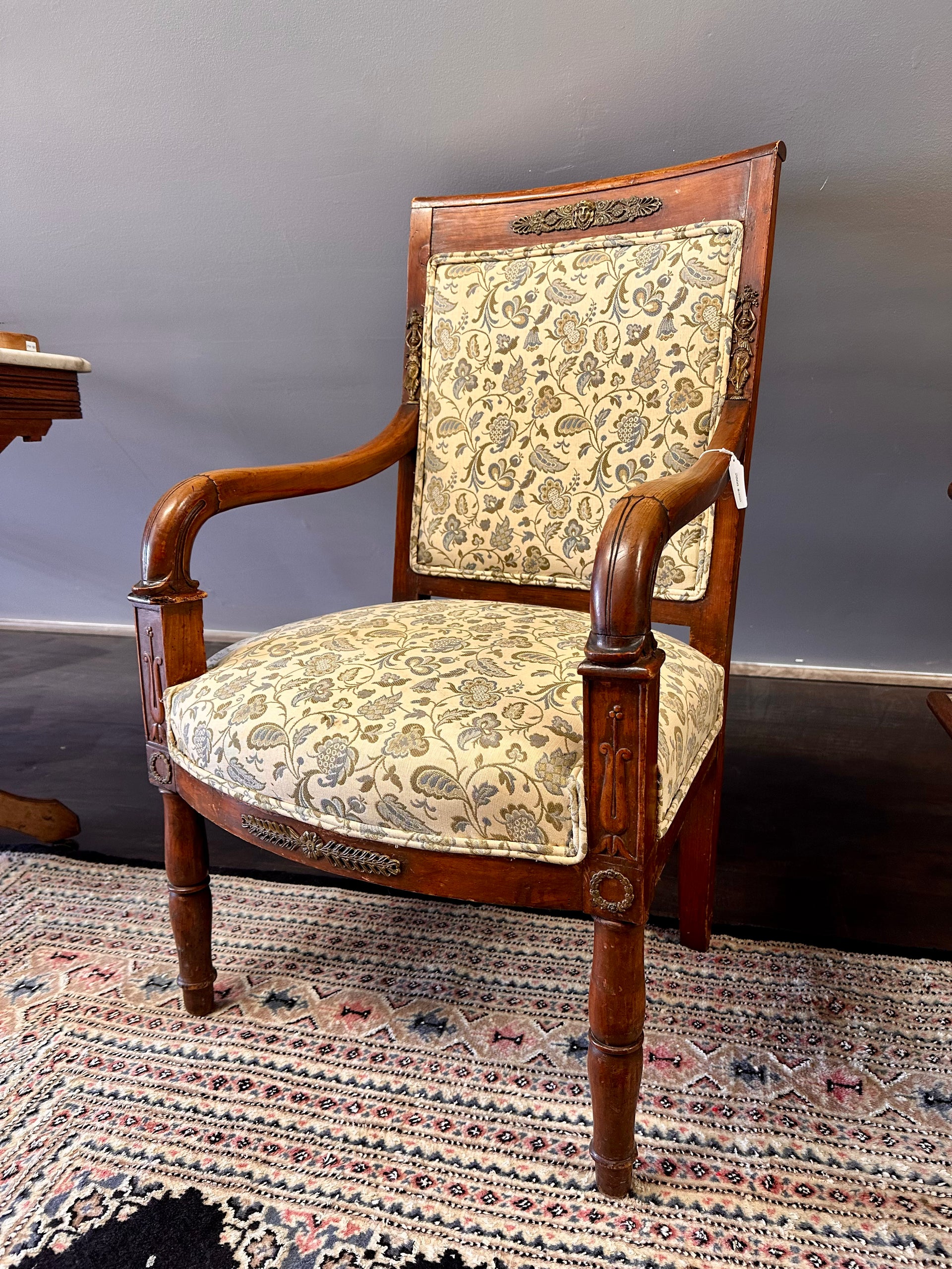 19th Century Empire Mahogany Chairs