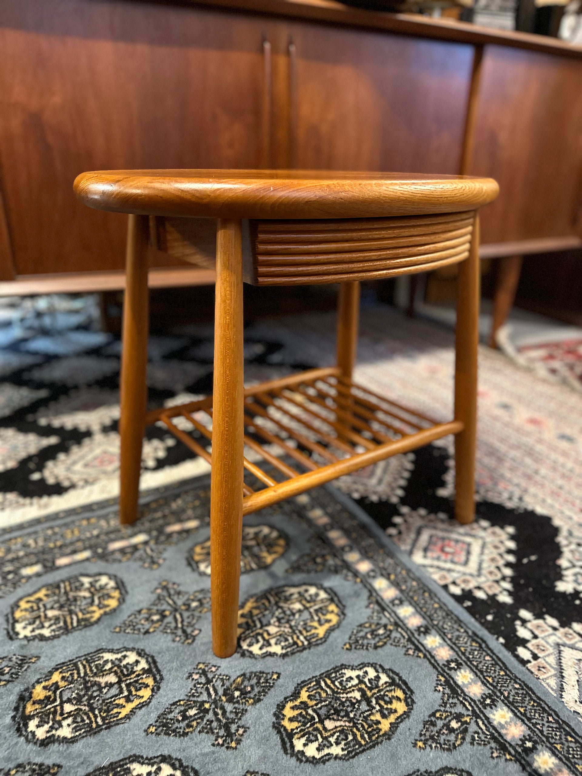 Jesper Solid Teak End Table