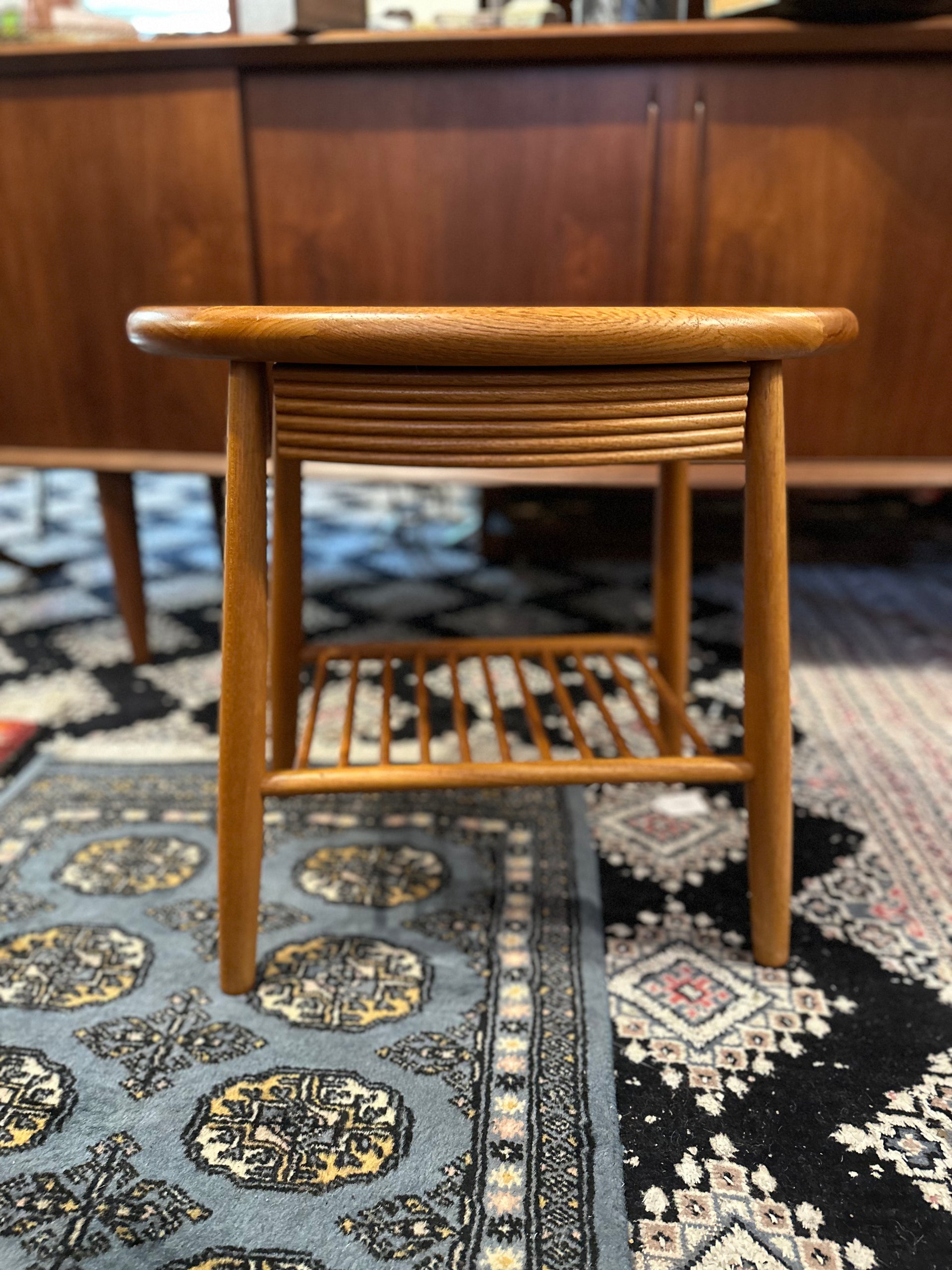 Jesper Solid Teak End Table