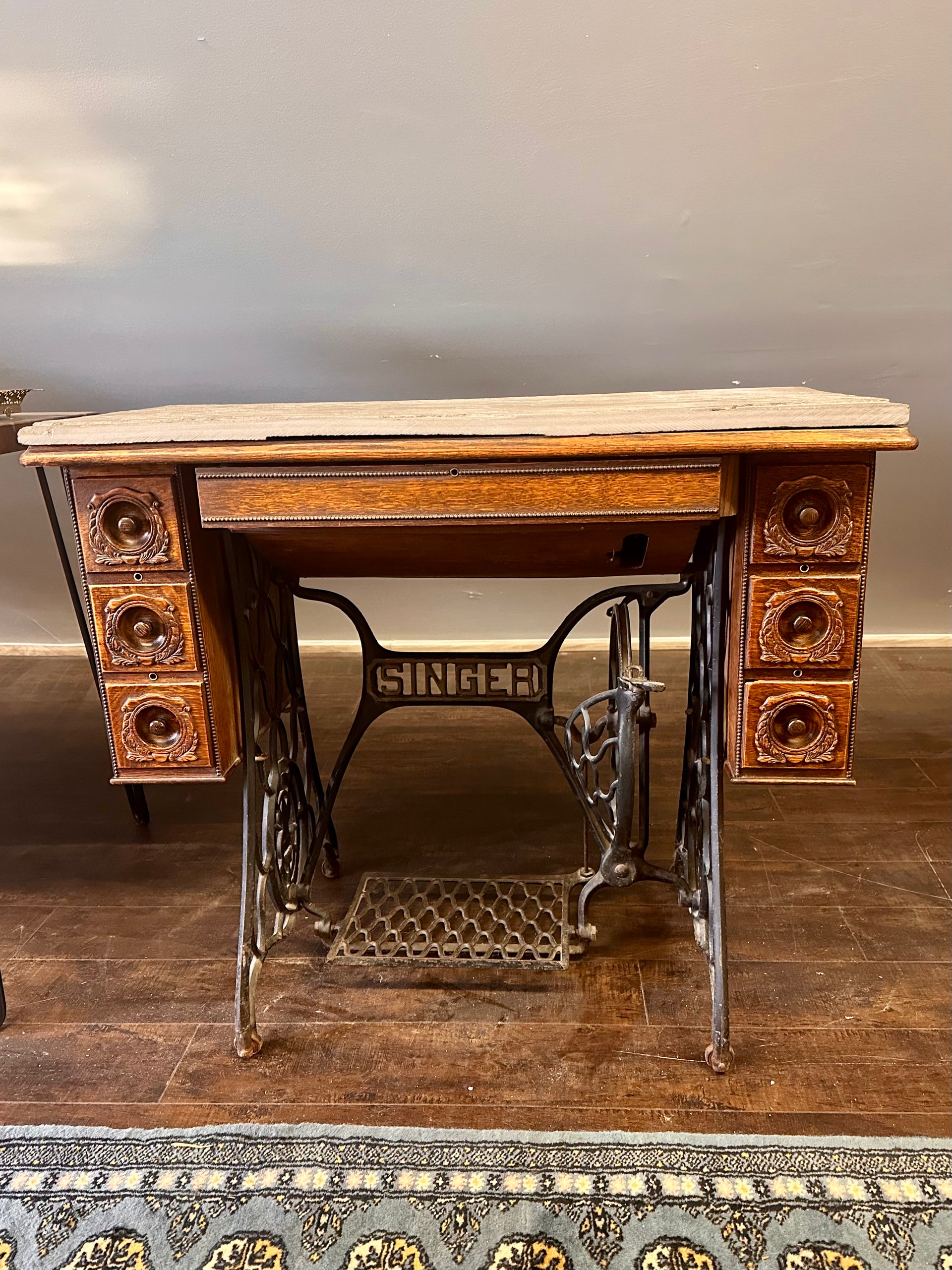 Stone Top Sewing Desk